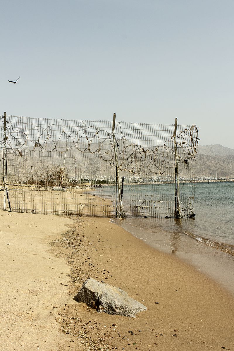 © Ekaterina Bodyagina - Border with Jordan in Eilat, Israel