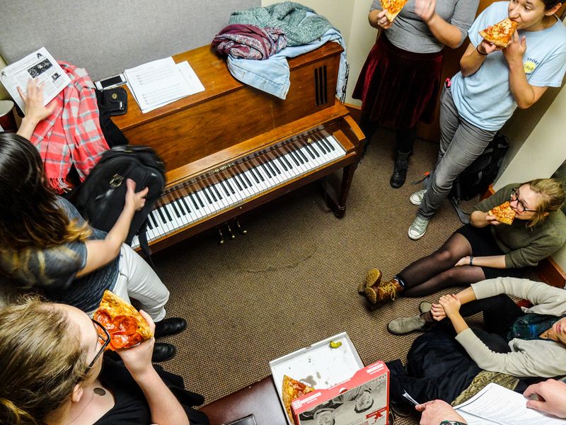 © Emma Brown - Greek chorus. Gambier, Ohio, 2015.