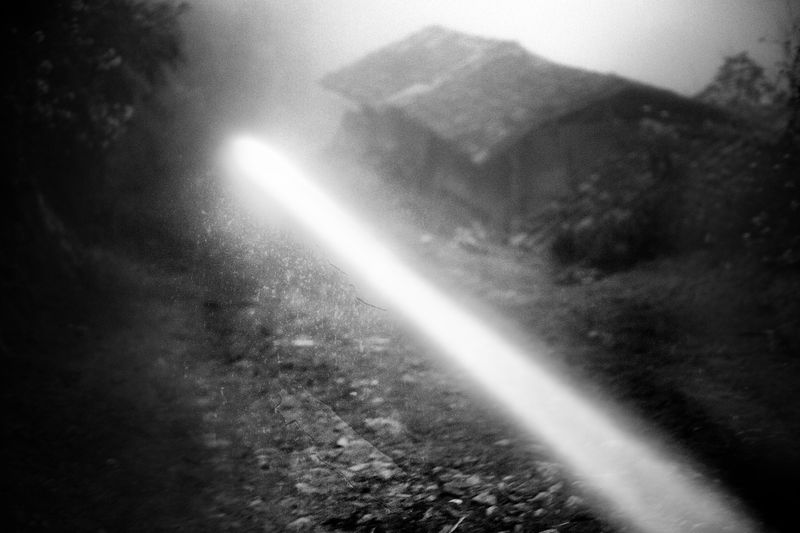 © Denis Serrano - Ashes from printed loneliness comments found on internet on a displaced territory landscape.