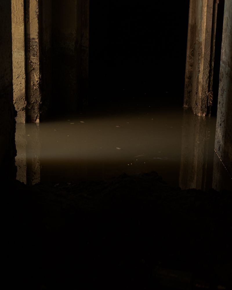 © Kunga Tashi Lepcha - A house flooded due to the Glacial Lake Outburst and Flood along the Teesta River. (Singtam, Sikkim, 2023.)