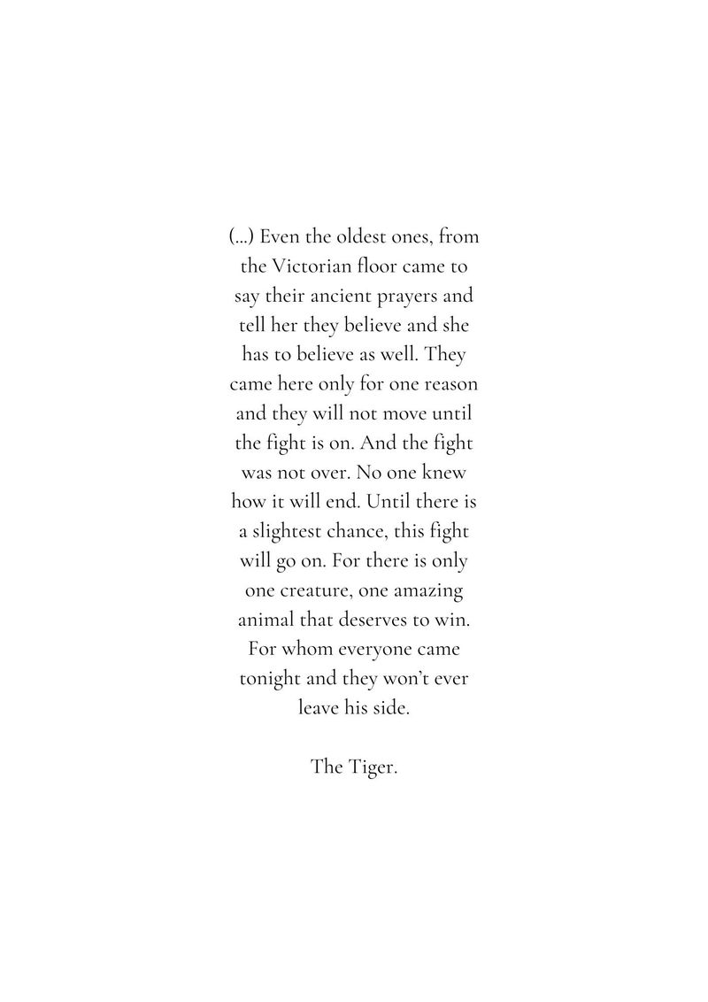 © Anna Kowalczyk - Image from the The Tiger photography project