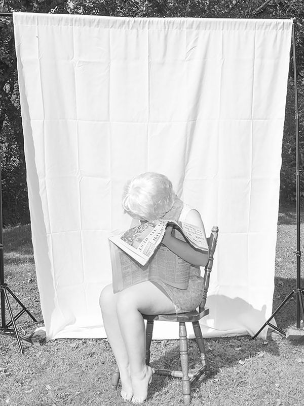 © Chloe Alexandra Davies - Irene, reading.