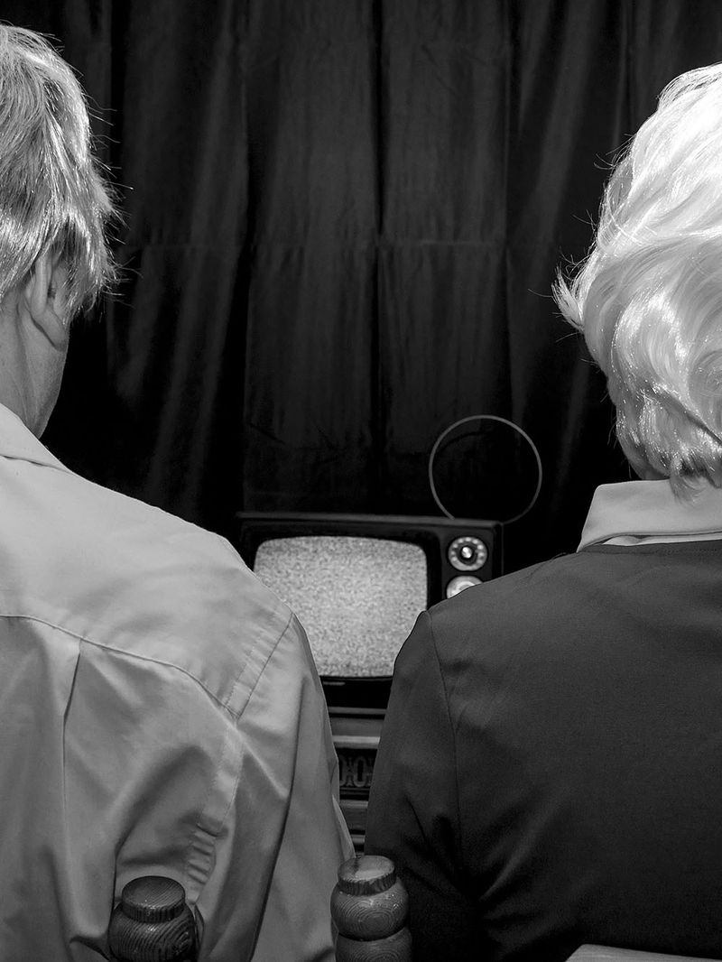 © Chloe Alexandra Davies - Irene and John, watching TV.