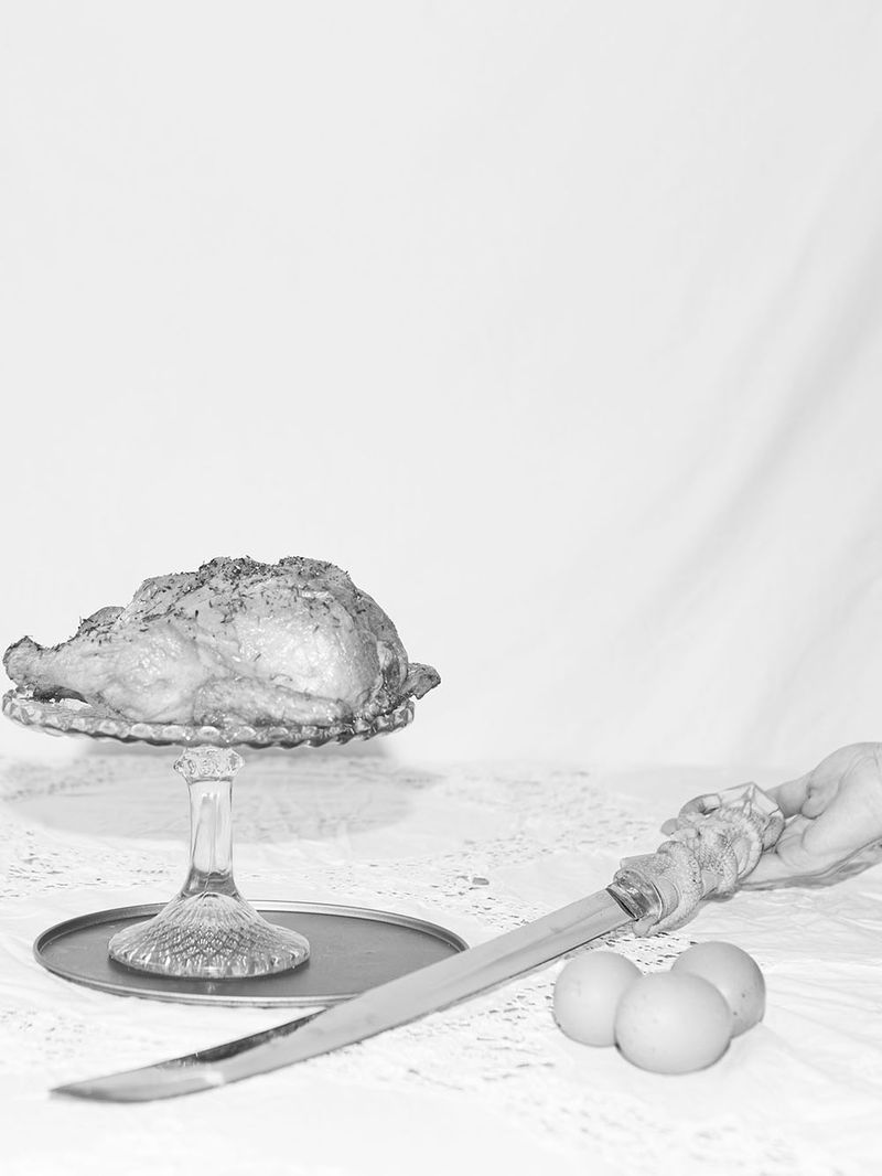 © Chloe Alexandra Davies - Chicken and the sword.