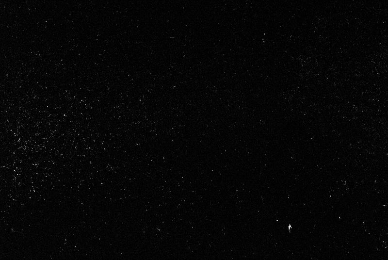 © Maxim Ivanov - Ruslan Salimgareev from Moscow. Full-scale portrait taken on film through a flipped telescope.