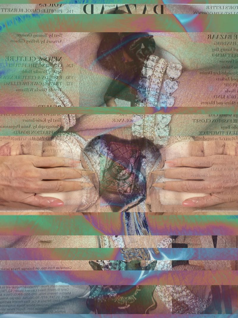 © Safia Fatimi - Image from the Self-portrait mixed media series photography project
