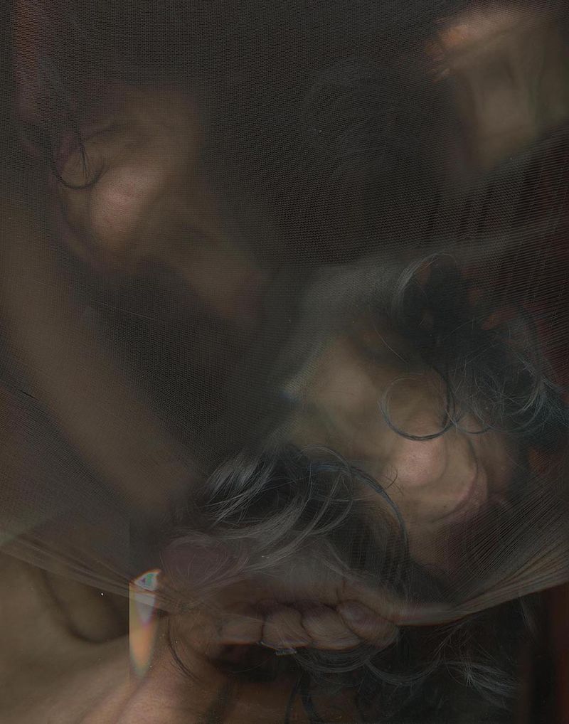 © Safia Fatimi - Image from the Self-portrait mixed media series photography project