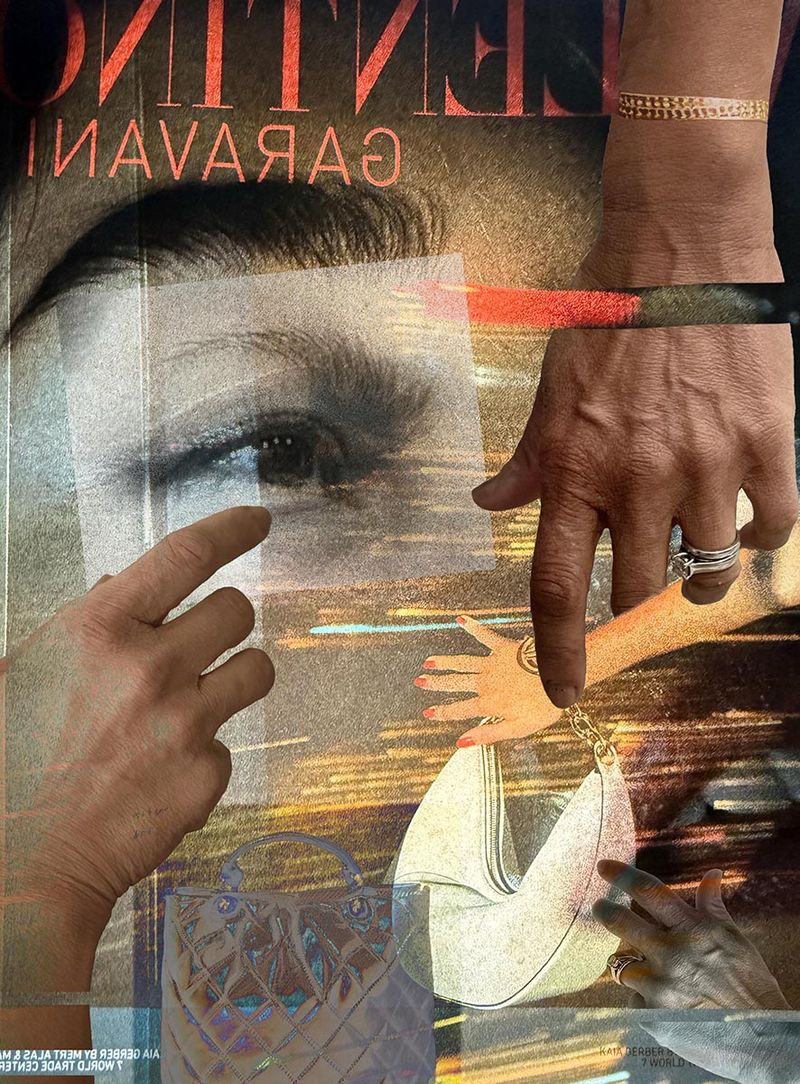 © Safia Fatimi - Image from the Self-portrait mixed media series photography project