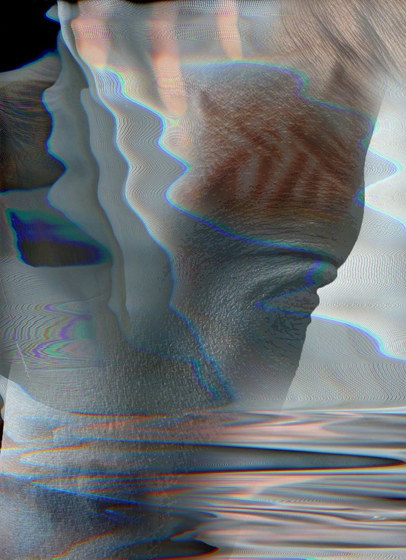 © Safia Fatimi - Image from the Self-portrait mixed media series photography project