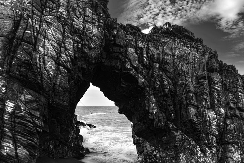 © Sergio Fadul - 13.	Wind as Spectacle — Ceará, 2026(Kite surfer at Pedra Furada — Jericoacoara)