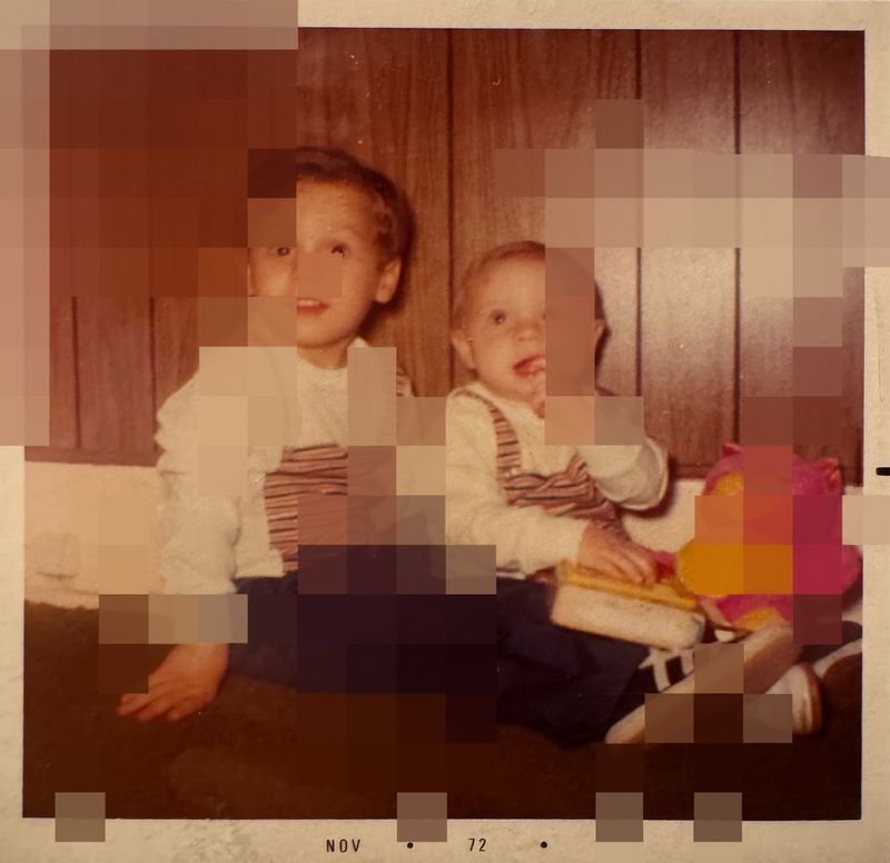 © Epiphany Knedler - Uncle Kelly and Dad, 1972