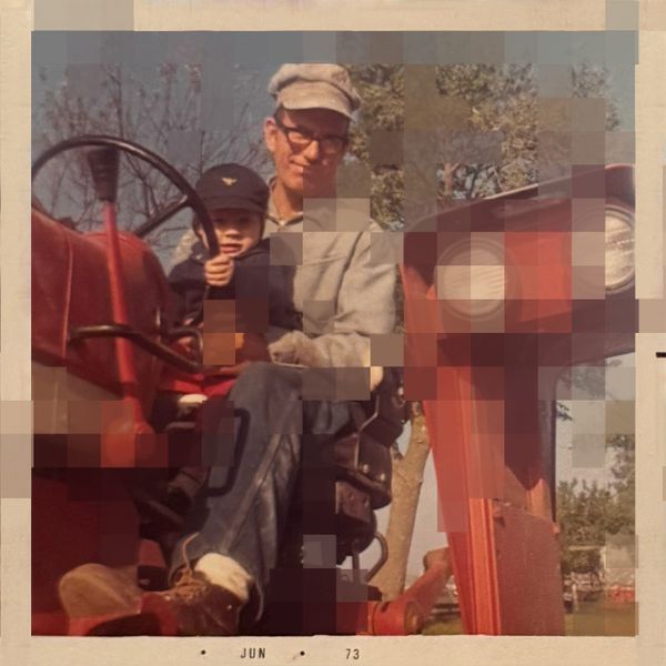 © Epiphany Knedler - On the Tractor, 1973