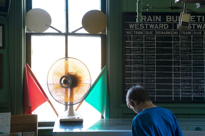 © Epiphany Knedler - Child at the Railyard Museum