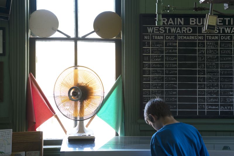 © Epiphany Knedler - Child at the Railyard Museum