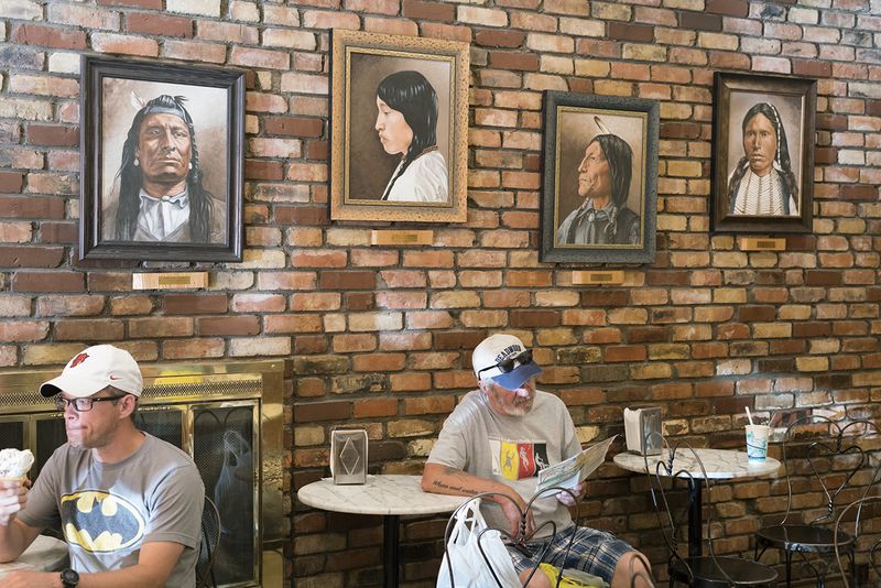 © Epiphany Knedler - Four Fathers Overlooking Tourists