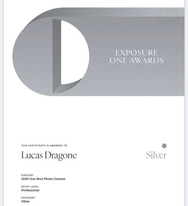 A selection of awards received.