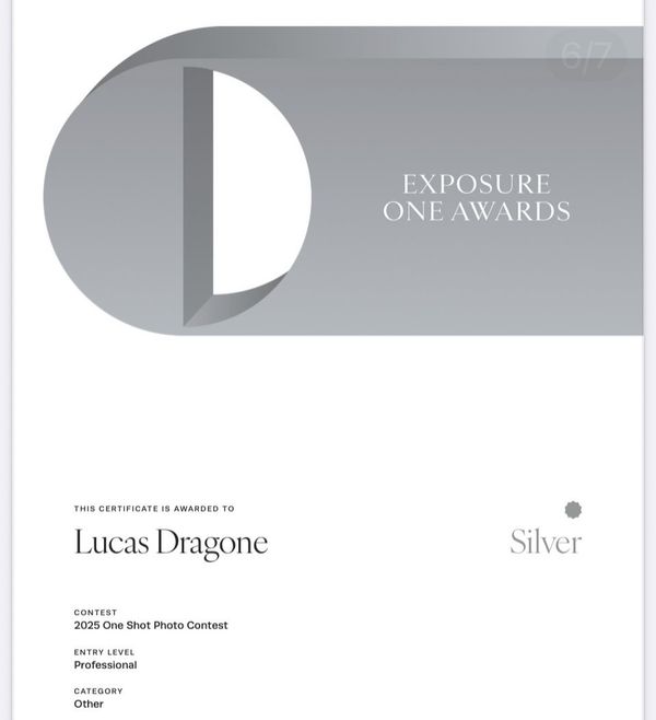 A selection of awards received.