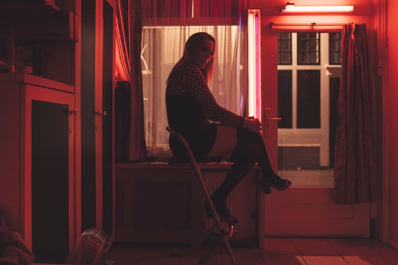 © Lucas Dragone - Image from the Amsterdam Red Light District from the Inside. photography project
