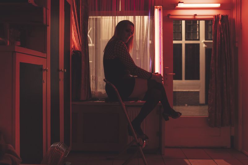 © Lucas Dragone - Image from the Amsterdam Red Light District from the Inside. photography project