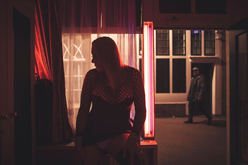 © Lucas Dragone - Image from the Amsterdam Red Light District from the Inside. photography project
