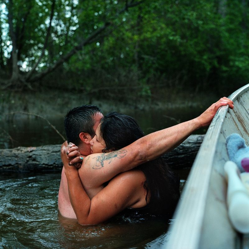 © Aaron Vincent Elkaim - Image from the Sleeping with the Devil  photography project