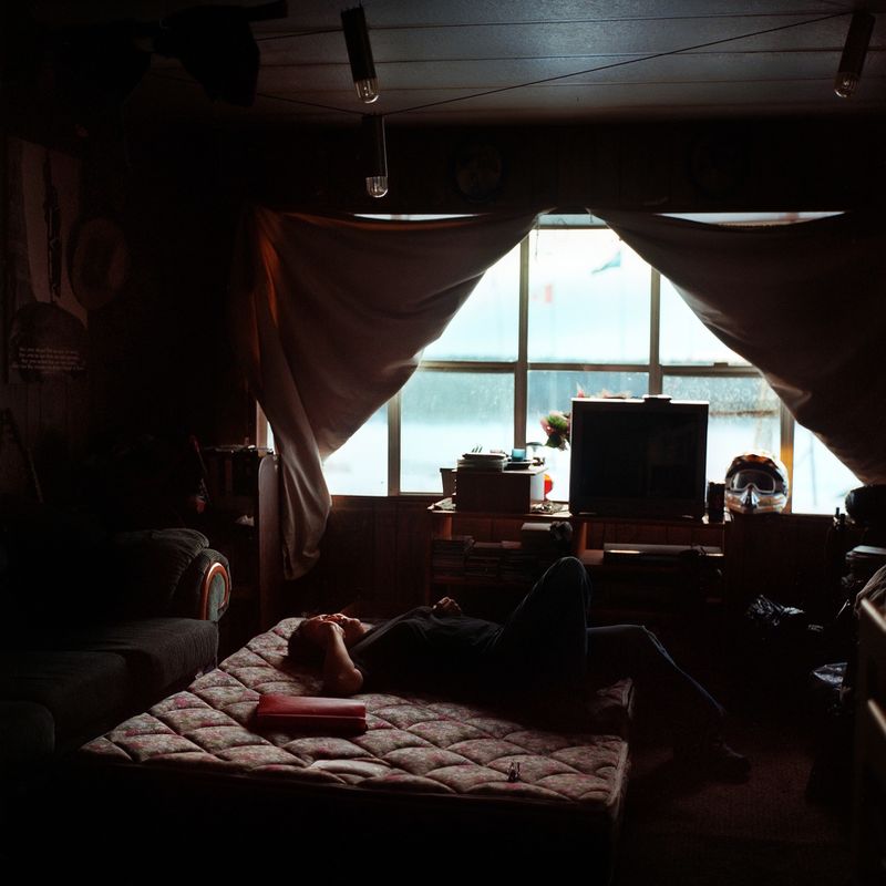 © Aaron Vincent Elkaim - Image from the Sleeping with the Devil  photography project
