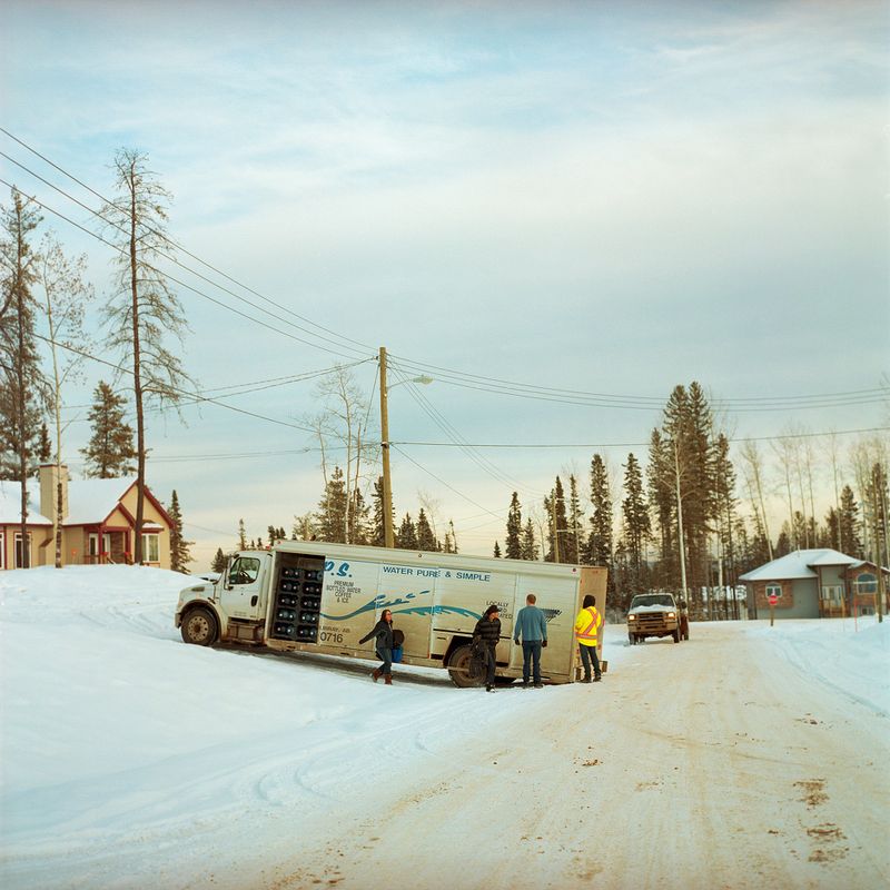 © Aaron Vincent Elkaim - Image from the Sleeping with the Devil  photography project