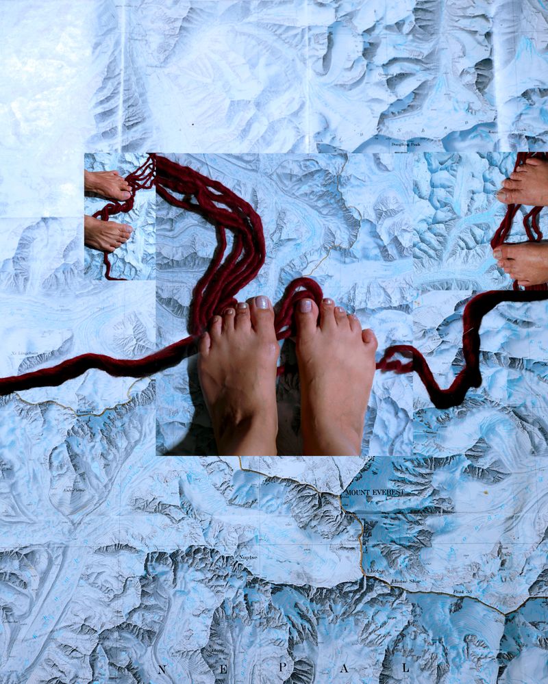 © Nasrah Omar - Image from the Phantasms of the Blue Sky photography project