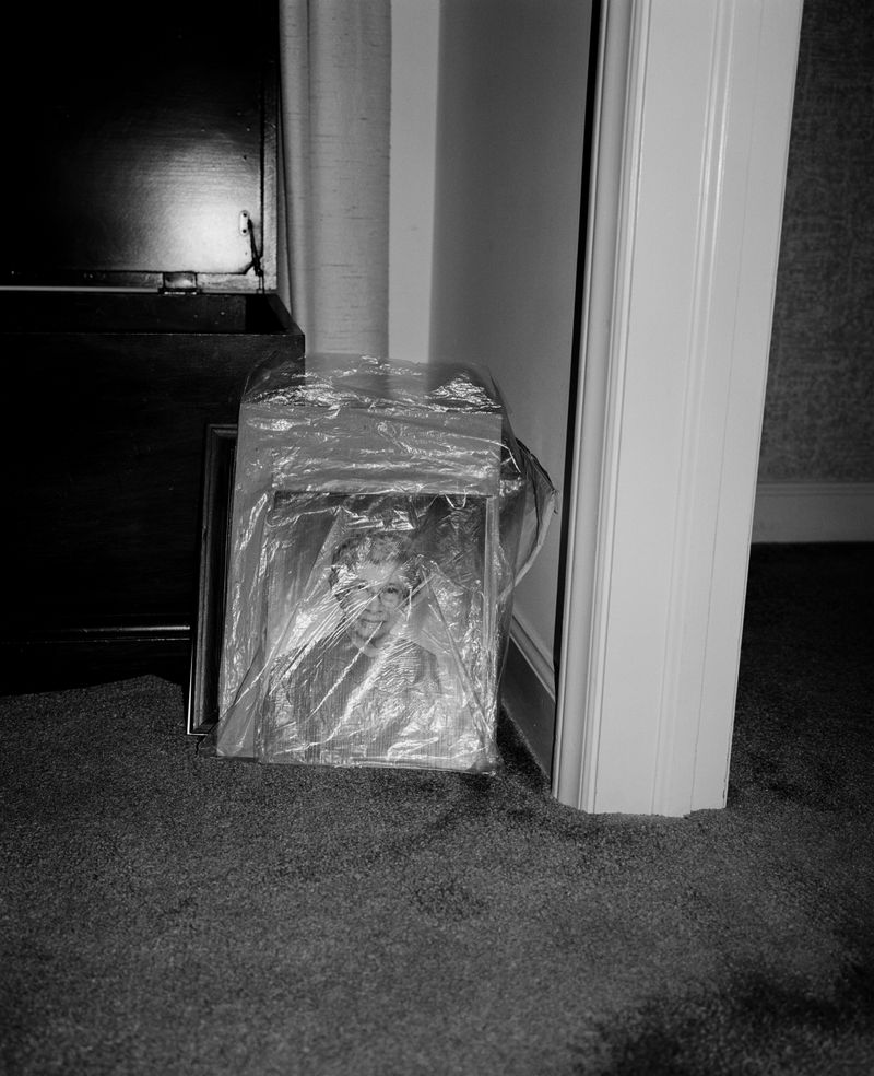 © Matt Eich - Plastic-Wrapped Memory, Winston-Salem, North Carolina. 2017.