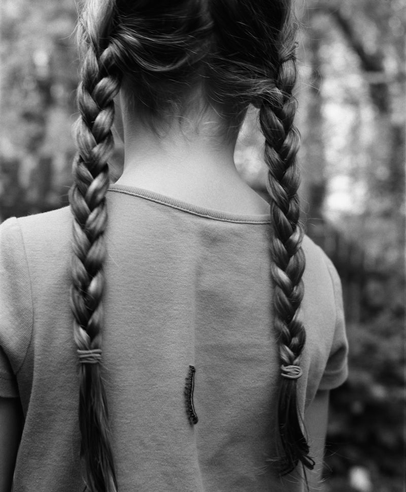 © Matt Eich - Maddie's braids, Charlottesville, Virginia. 2016.