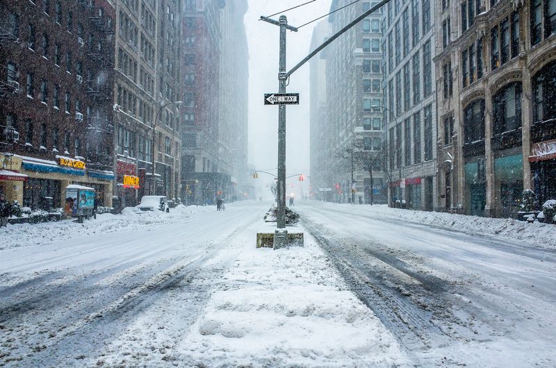 © Michele Palazzo - Image from the Jonas Blizzard in New York City photography project