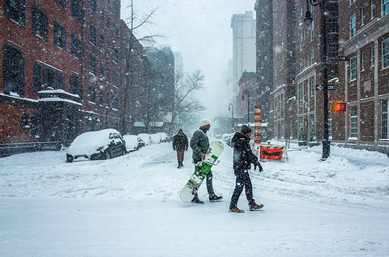 © Michele Palazzo - Image from the Jonas Blizzard in New York City photography project