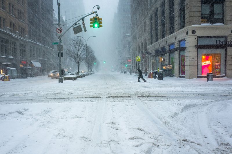 © Michele Palazzo - Image from the Jonas Blizzard in New York City photography project