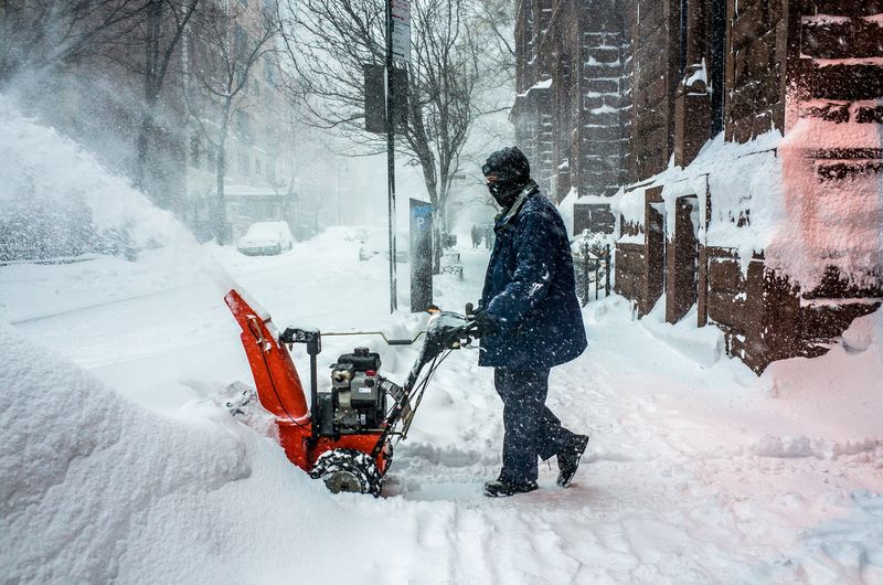 © Michele Palazzo - Image from the Jonas Blizzard in New York City photography project