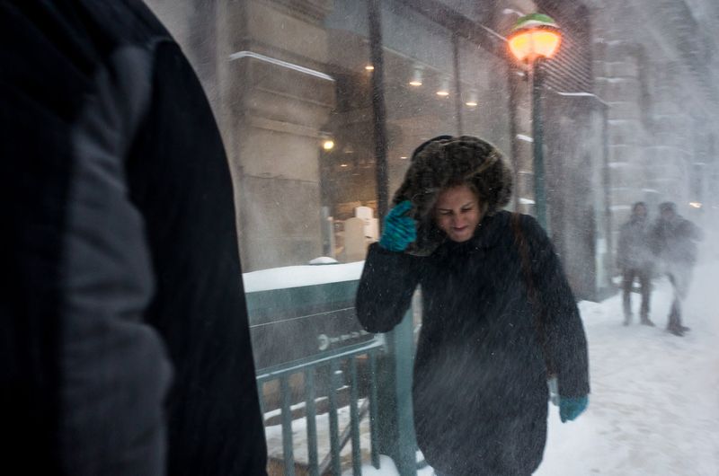 © Michele Palazzo - Image from the Jonas Blizzard in New York City photography project