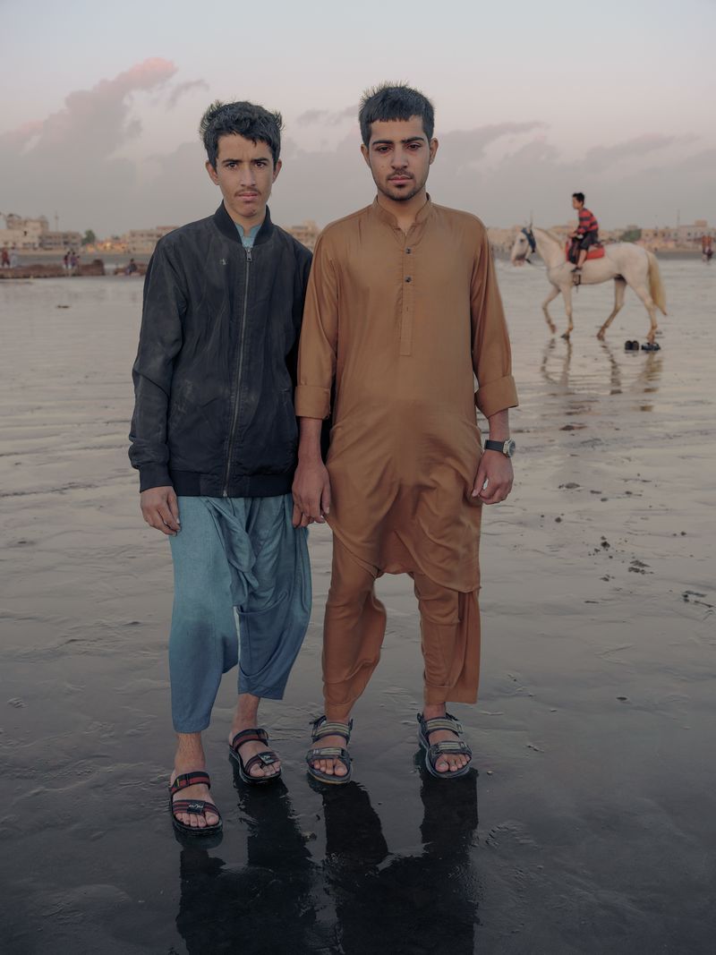 © Jo Ann Walters - two young men, untitled from series The Arabian Sea:Until Their Bodies Glowed, 2023