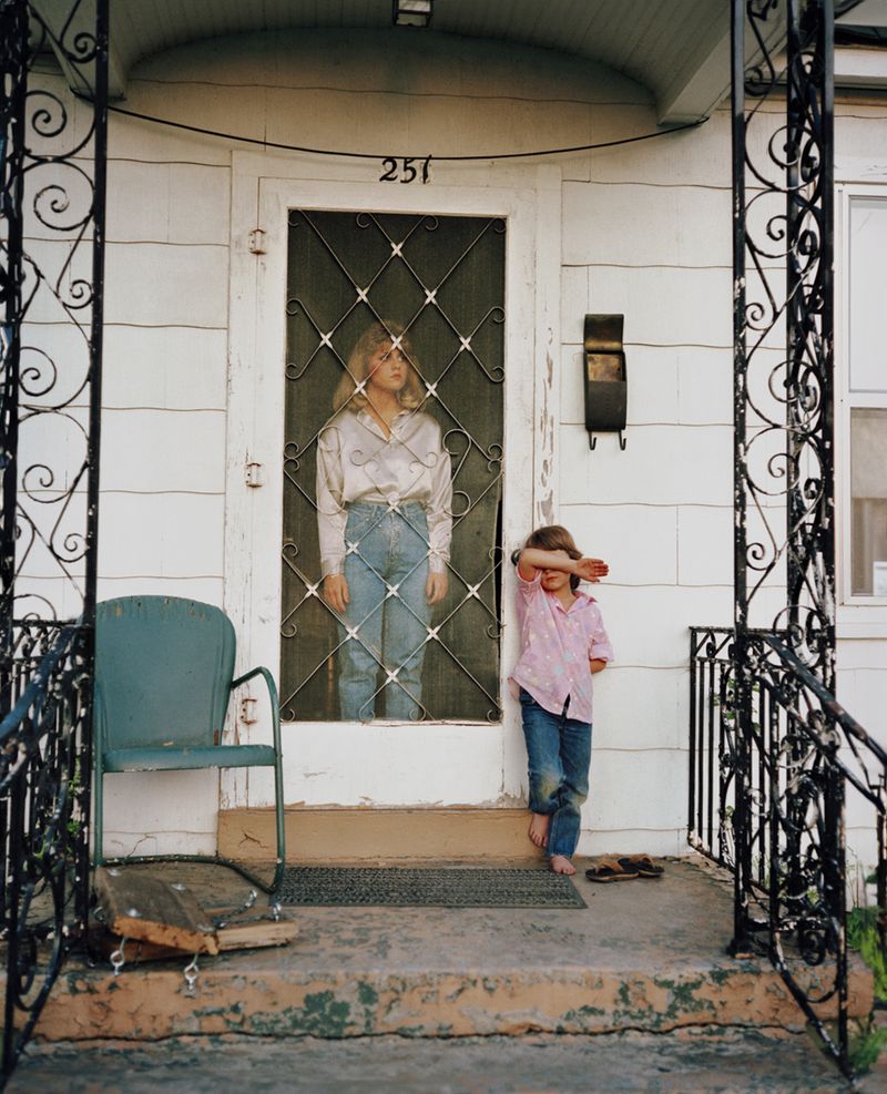 © Jo Ann Walters - 01_sisters on front porch, from the series Vanity + Consolation _1988 -present