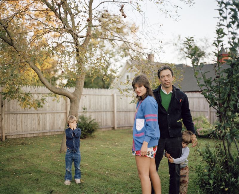 © Jo Ann Walters - 13_young woman and family in backyard, from the series Vanity + Consolations, 1988-present