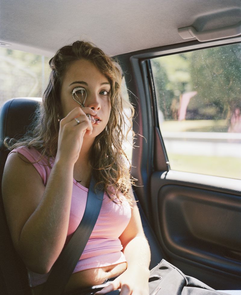 © Jo Ann Walters - 14_Allison w eyelash curler, from the series Vanity + Consolations, 1988-present
