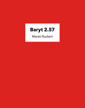 Baryt 2.57 Book Dummy