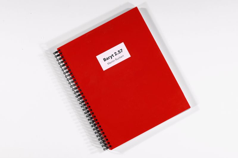 © Martin Ruckert - Image from the Baryt 2.57 Book Dummy photography project