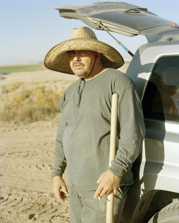 © Scott Rossi - Eduardo Ramirez, a farm worker in Holtville, CA. 2024.