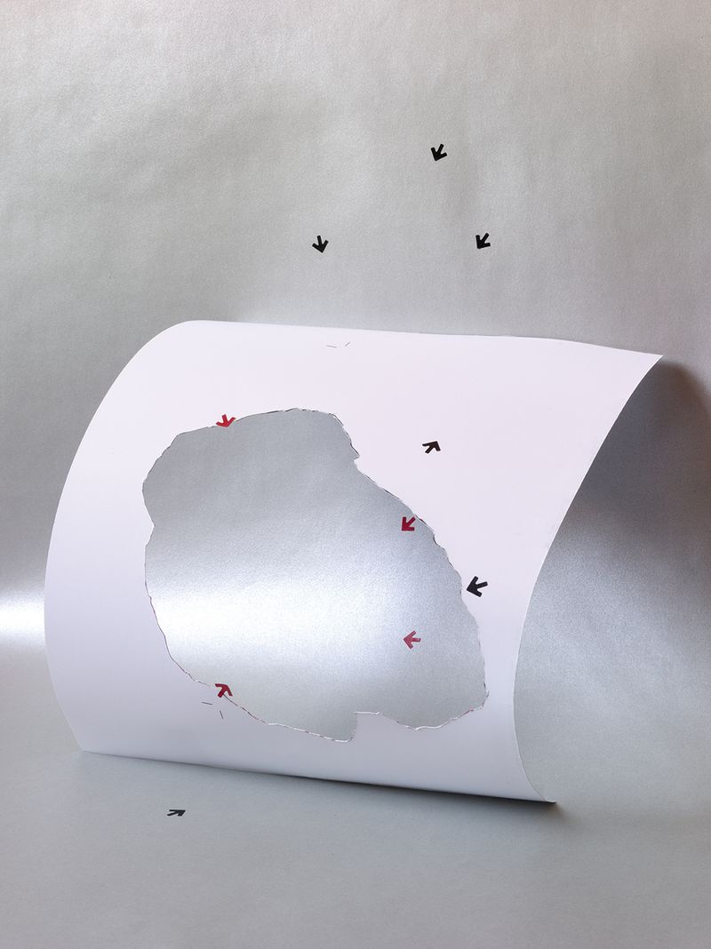 © Jens Masmann - Assumption of an even dispersion of matter during the formation of the universe