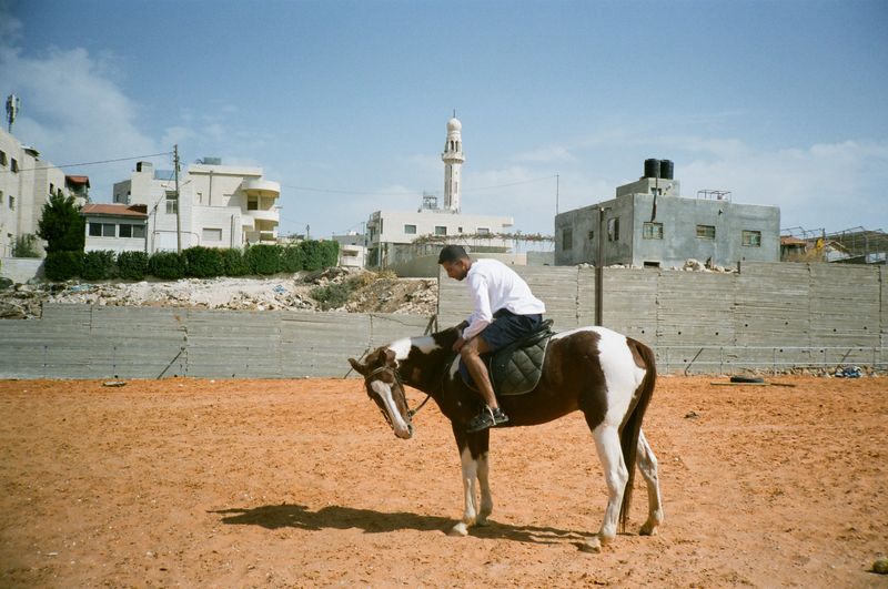 © Melissa COLLETT - Ihab and his horse in Beit Sahour, Palestine