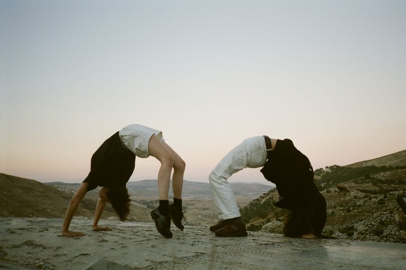 © Melissa COLLETT - Mirel and Nadya Dancing in the mountains in Nablus