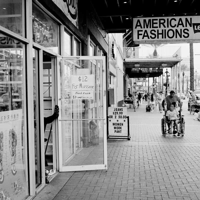 © Jonathan Traviesa - "$12 Massage with Foot" (LOW HUSTLE HOT CENTER)