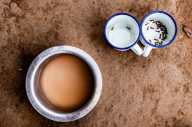 © Carla Kogelman - ants love the sugar too, water for cleaning your hands before dinner