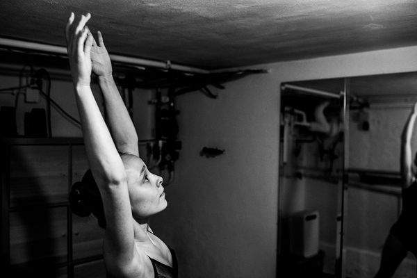 © Carla Kogelman - Giulia in her small home studio