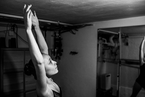 © Carla Kogelman - Giulia in her small home studio