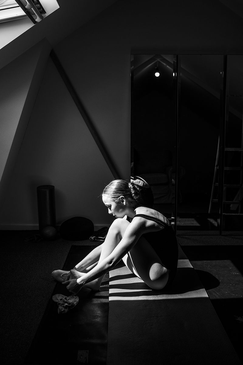 © Carla Kogelman - Giulia in the atttic, her new studio